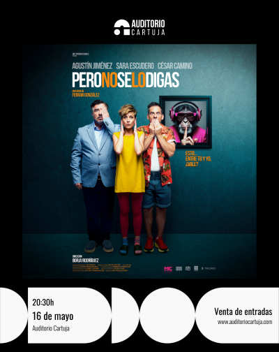Cartel del espectáculo PERO NO SE LO DIGAS