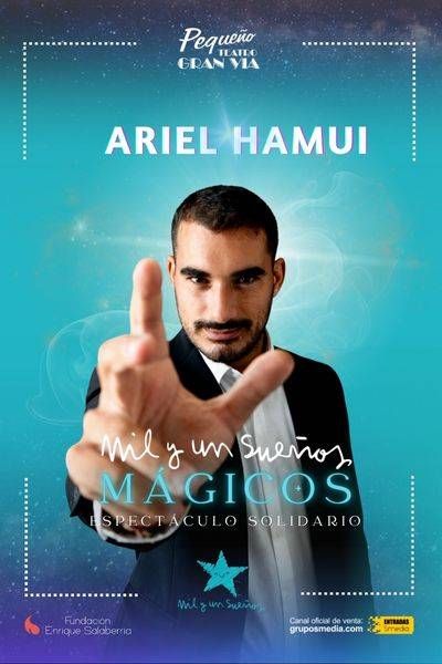 Cartel del espectáculo Mil y Un Sueños Mágicos - Ariel Hamui