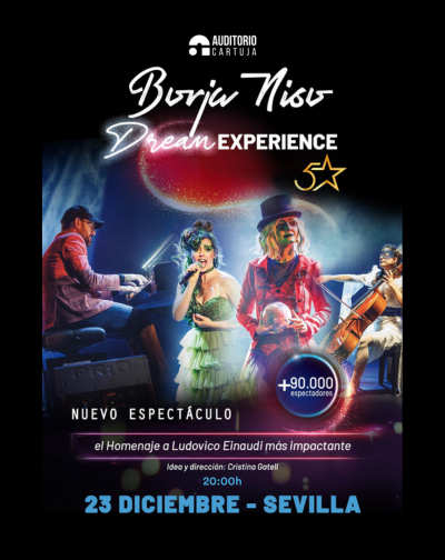 Cartel del espectáculo Dream Experience - Borja Niso
