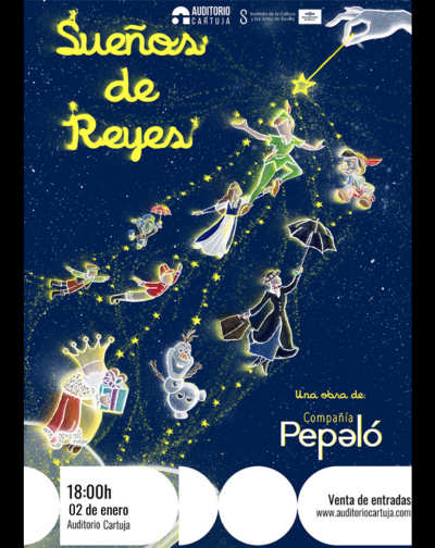 Cartel del espectáculo Sueño de Reyes
