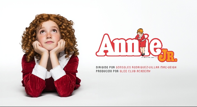 Cartel del espectáculo Annie Jr.