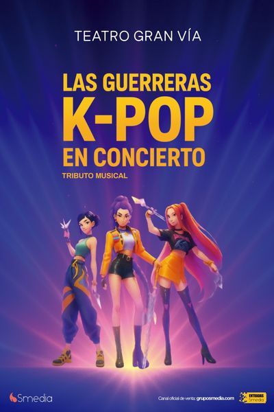 Cartel del espectáculo Las Guerreras K-POP - Tributo Musical