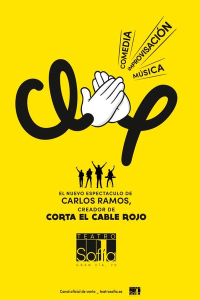 Cartel del espectáculo Clap