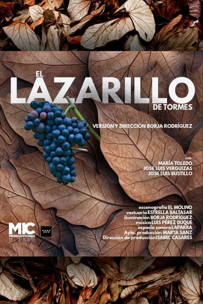 Cartel del espectáculo El Lazarillo de Tormes