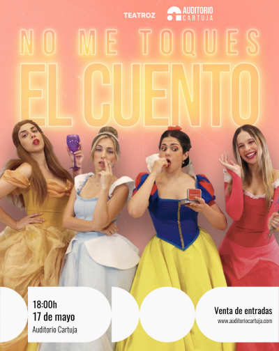 Cartel del espectáculo No me Toques el Cuento