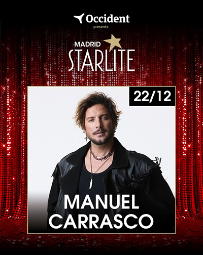 Cartel del espectáculo Manuel Carrasco - Starlite Madrid