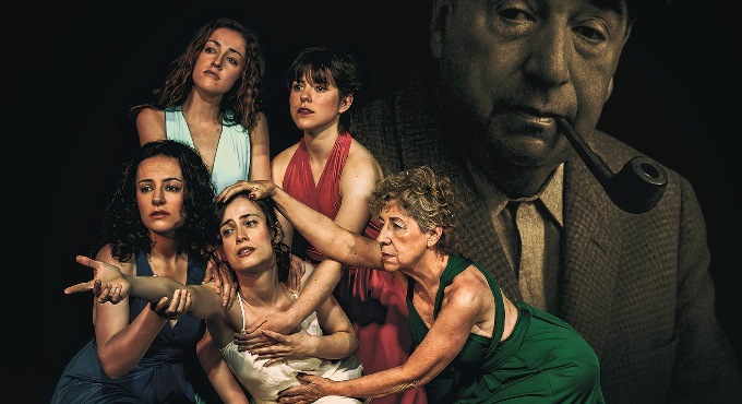 Cartel del espectáculo 20 Poemas de Amor y Una Canción Desesperada