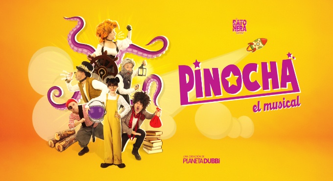 Cartel del espectáculo Pinocha - El Musical