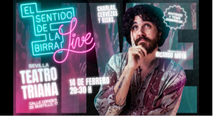 Cartel del espectáculo El Sentido de la Birra Live