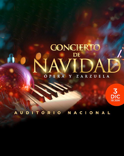 Cartel del espectáculo Concierto de Navidad - Ópera y Zarzuela