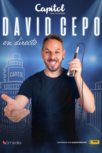 Cartel del espectáculo David Cepo en Directo