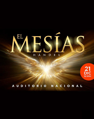 Cartel del espectáculo El Mesías de Handel