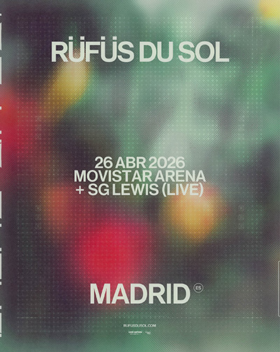Cartel del espectáculo RÜFÜS DU SOL - EUROPE'26
