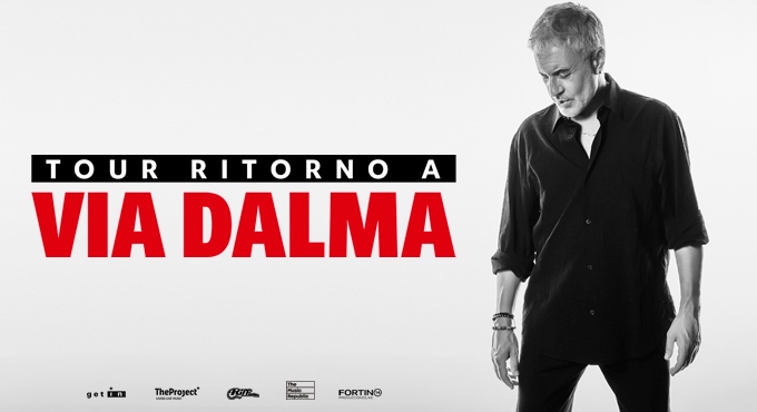 Cartel del espectáculo Sergio Dalma - Tour Ritorno a Via Dalma