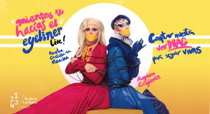 Cartel del espectáculo Mientras te Hacías el Eyeliner