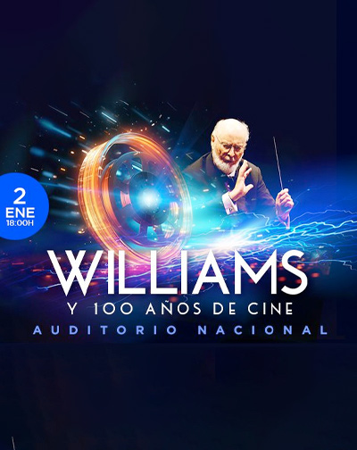 Cartel del espectáculo John Williams y 100 Años de Cine