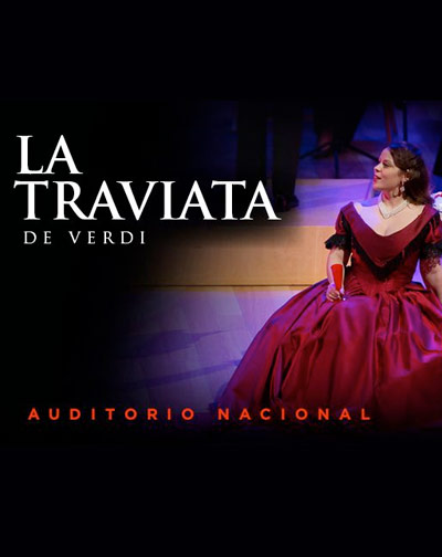 Cartel del espectáculo La Traviata de Verdi