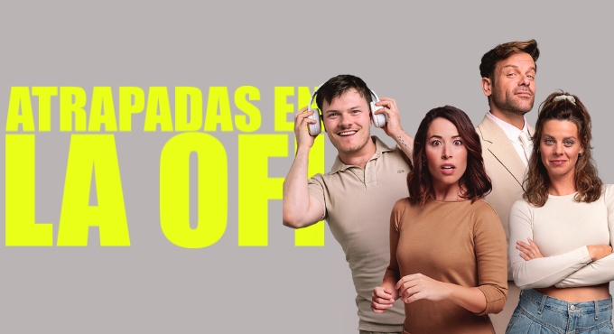 Cartel del espectáculo Atrapadas en la ofi