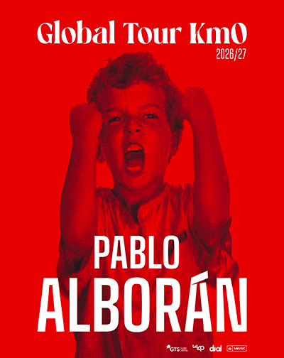 Cartel del espectáculo Pablo Alborán - Global Tour Km0