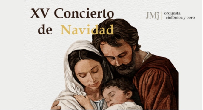 Cartel del espectáculo XV Concierto De Navidad OSCE - JMJ
