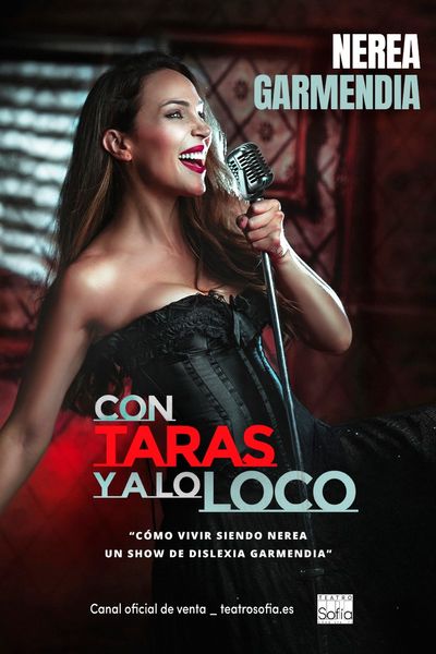 Cartel del espectáculo Nerea Garmendia - Con Taras y A Lo Loco