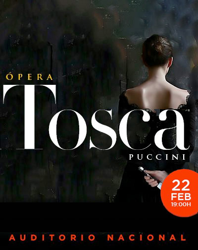 Cartel del espectáculo Ópera Tosca de Puccini
