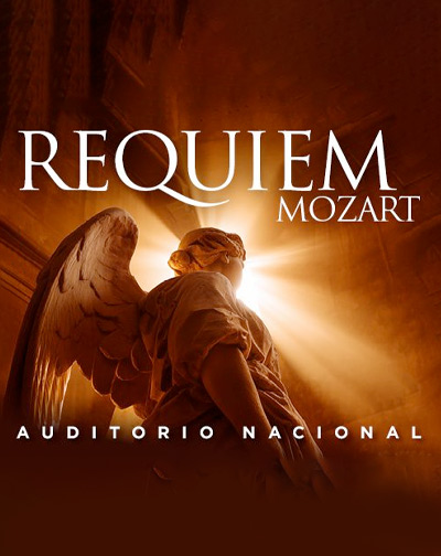 Cartel del espectáculo Requiem de Mozart