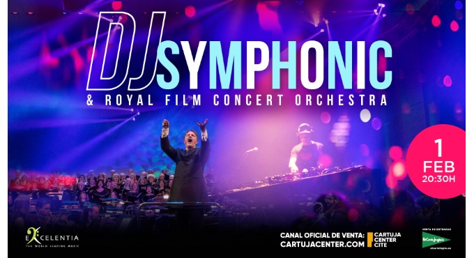 Cartel del espectáculo DJ Symphonic & Royal Film Concert Orchestra