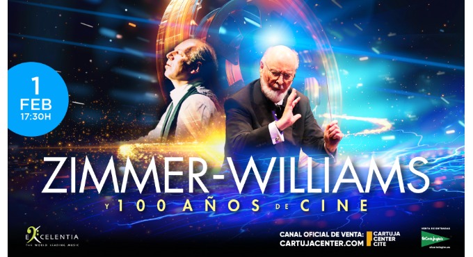 Cartel del espectáculo Zimmer, Williams & 100 Años de Cine