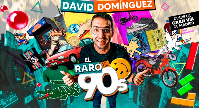 Cartel del espectáculo EL RARO DE LOS 90's