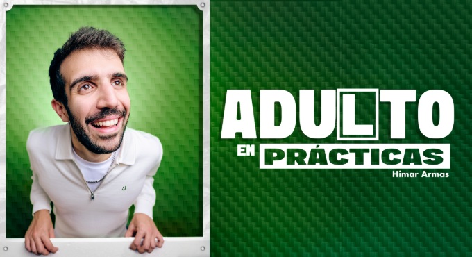 Cartel del espectáculo Adulto en Prácticas