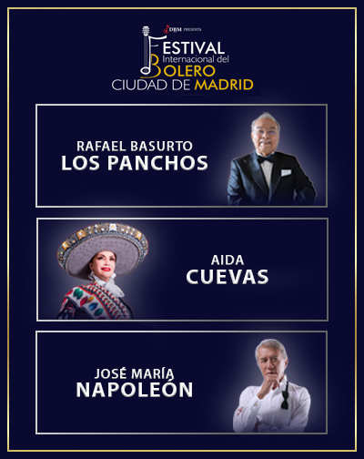 Cartel del espectáculo Festival Internacional Del Bolero