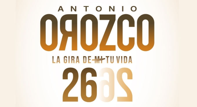 Cartel del espectáculo Antonio Orozco - La Gira de Tú Vida