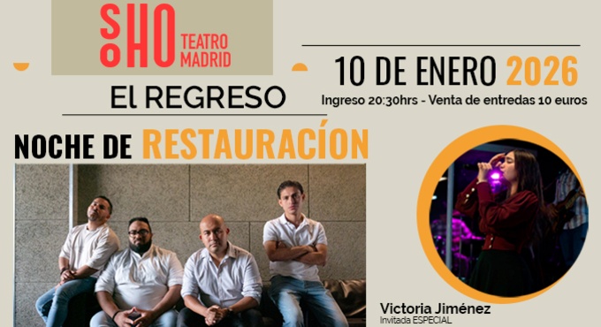 Cartel del espectáculo El Regreso - Noche de Restauración