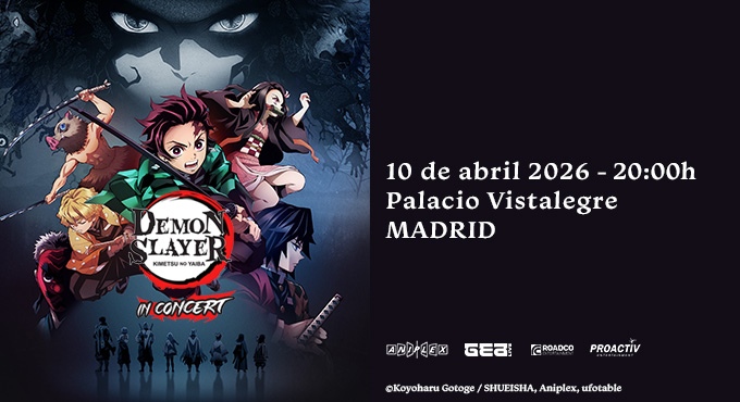 Cartel del espectáculo Demon Slayer (Kimetsu no Yaiba) - In Concert