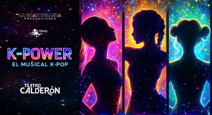 Cartel del espectáculo K-Power, el musical K-Pop