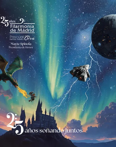 Cartel del espectáculo Harry Potter & Star Wars: Música en Concierto