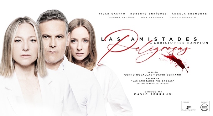 Cartel del espectáculo Las Amistades Peligrosas