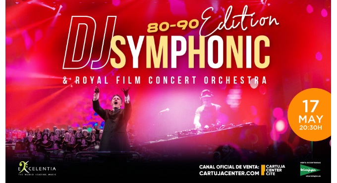 Cartel del espectáculo DJ SYMPHONIC: 80 & 90S EDITION