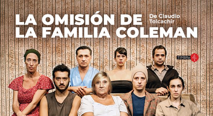 Cartel del espectáculo La Omisión de la familia Coleman