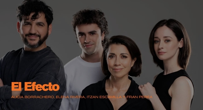 Cartel del espectáculo El Efecto de Lucy Prebble