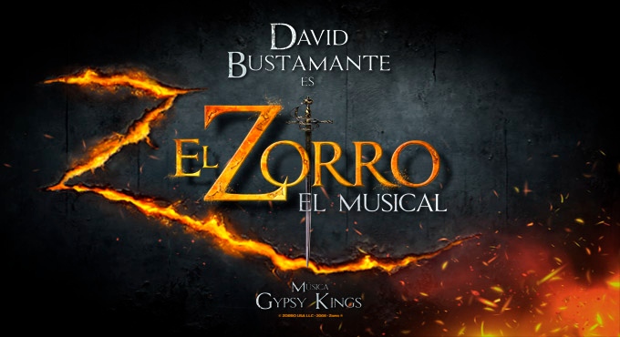 Cartel del espectáculo El Zorro, El Musical