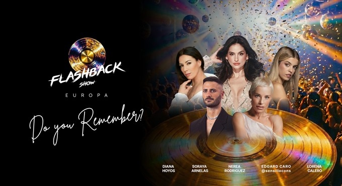 Cartel del espectáculo Flashback Show Europa
