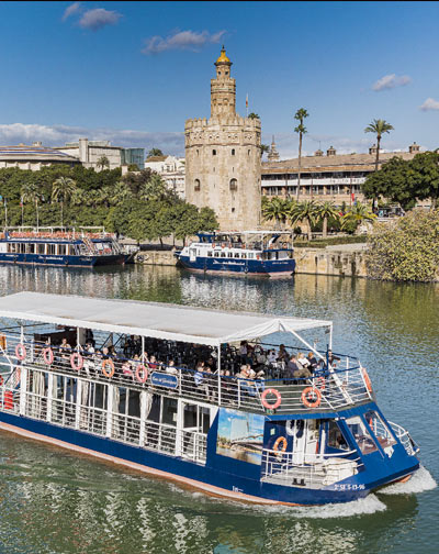 Cartel del espectáculo Crucero Torre del Oro. Panorámico de 1 Hora por el Guadalquivir