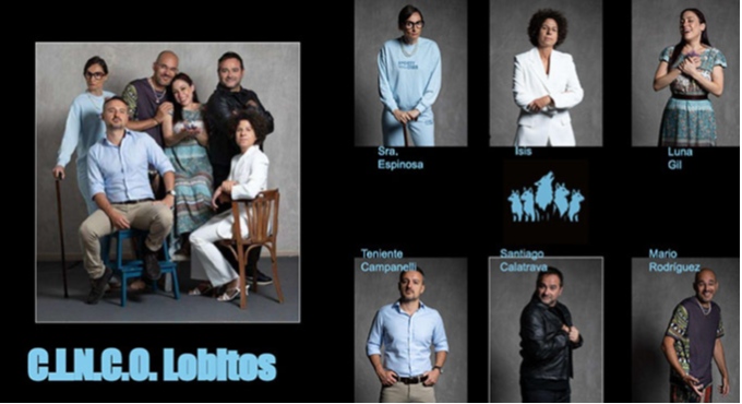 Cartel del espectáculo C.I.N.C.O. Lobitos