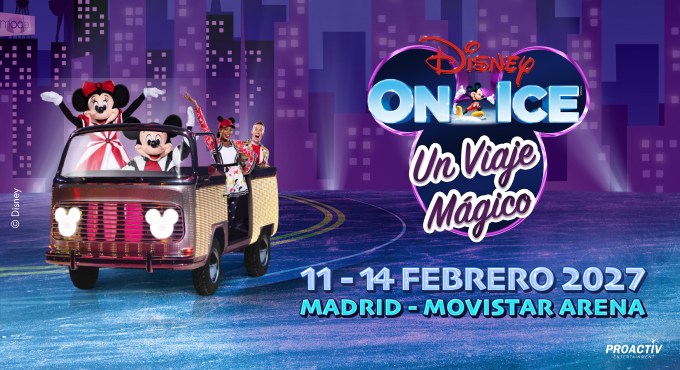 Cartel del espectáculo Disney On Ice: Un Viaje Mágico