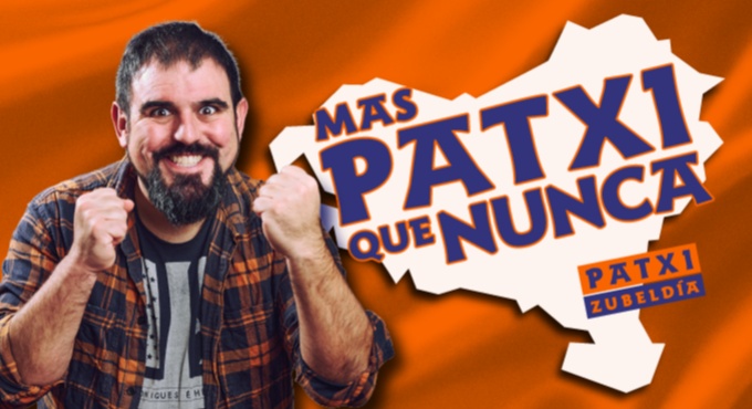 Cartel del espectáculo Más Patxi Que Nunca - Patxi Zubeldia