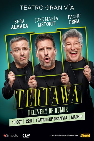 Cartel del espectáculo Tertawa - Delivery de Humor