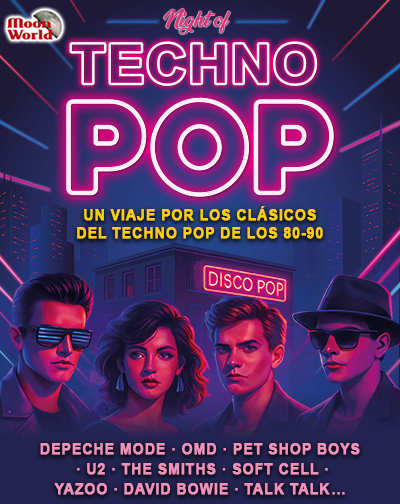 Cartel del espectáculo Techno Pop
