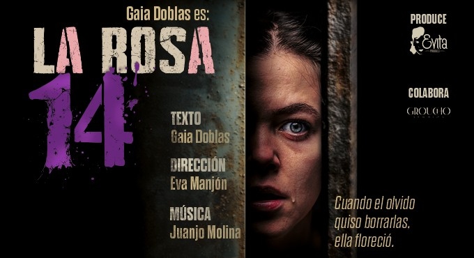 Cartel del espectáculo La Rosa 14